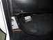 1973 Ford Ranchero - A sticker with text is visible on the carpeted panel inside the vehicle's interior.