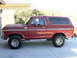 1978 Ford Bronco - Maroon 1978 Ford Bronco with chrome trim and aftermarket wheels.
