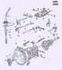 1996 Ford F-150 - Exploded view diagram detailing the various parts of the M5R1 and M5R2 transfer cases.