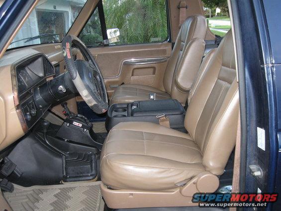 newly-covered-seats.jpg Newly reupholstered seats installed.  