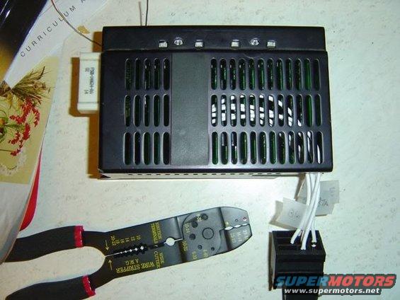 Relay connected to pigtail. LCM fixed