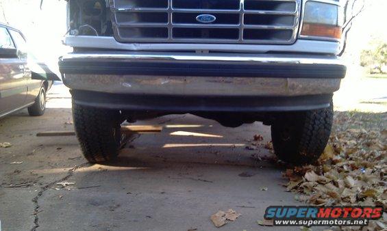 Passenger tire leaning in?