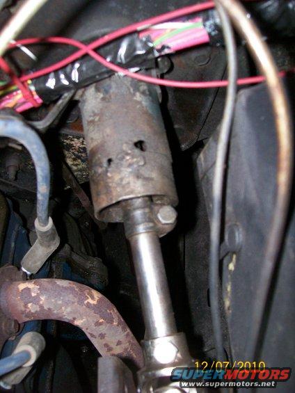 mystery steering column not from a Bronco