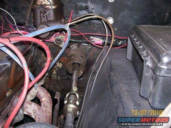 mystery steering column not from a Bronco