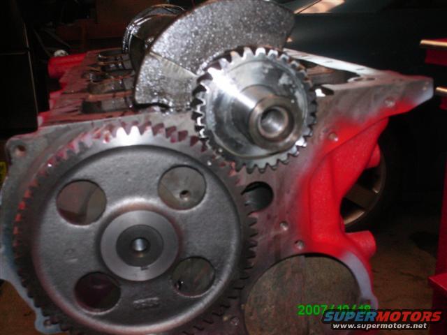 Mechanical timing was pretty straight forward, just line up those two indents.