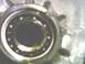 1986 Ford F-150 - A detailed view of a vehicle's wheel bearing assembly, showing internal components.