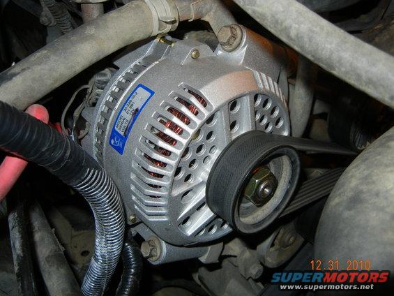 160amp (actually puts on 171amps) installed with stock pully
