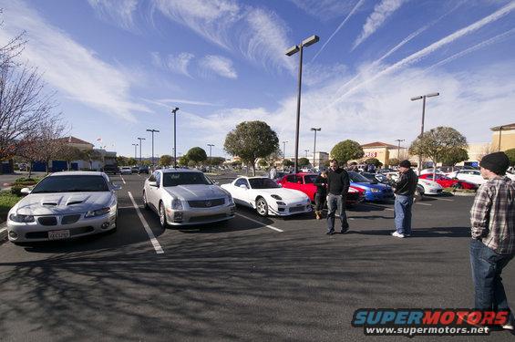Silver 2006 Cadillac STS sedan parked in a lot