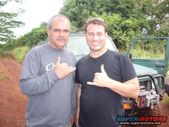 imgp0541.jpg Richie with one of Genes crew members.