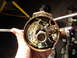 1973 Ford Ranchero - Steering column ignition switch assembly with visible wiring and hazard light switch.