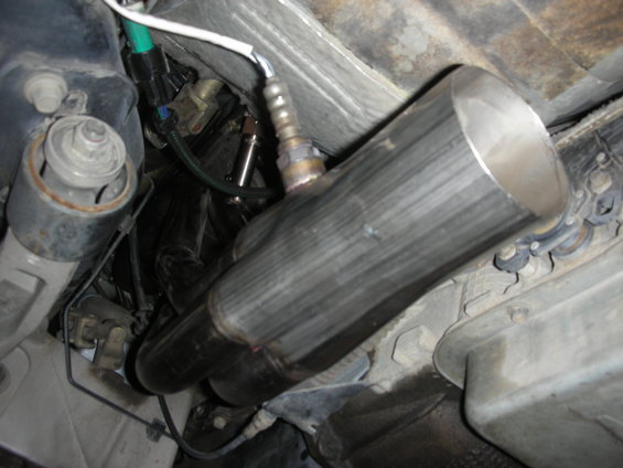 Stainless steel exhaust headers and catalytic converter