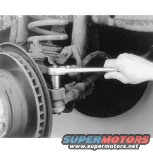 tre2.jpg Remove the nut from the ball stud 