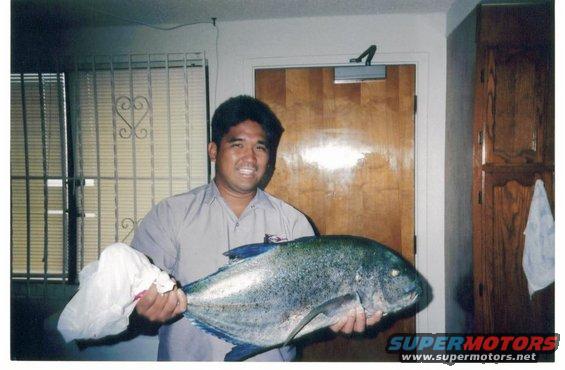 Ryan Tambalo and his Ulua.