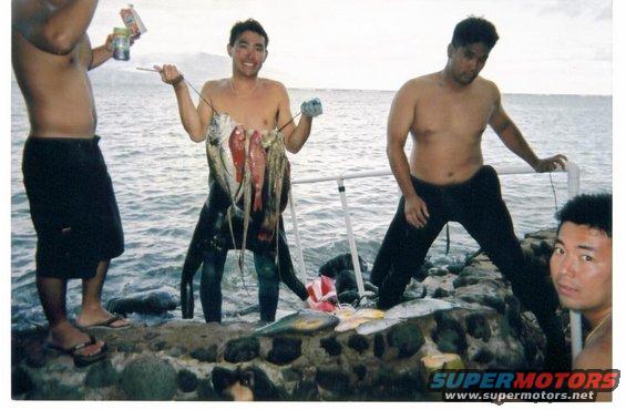 An unidentified belly, Kai Boy, Ryan, Rosuke.