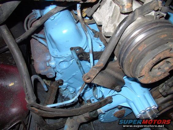 Going back together. While I was there I replaced the water pump which is cheap but hard to get to later.