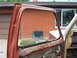 1981 Ford Bronco - The door frame of a vintage vehicle, possibly a 1978 Ford Bronco, is shown with its wing window removed.