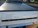 1973 Ford Ranchero - Rear view of a 1973 Ford Ranchero showing the tailgate and tonneau cover.