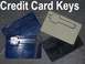 Credit Card Keys

SOLD black, and one dark blue
