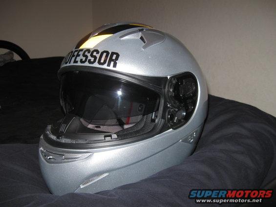 helmet-and-jumpsuit.jpg Going with the fighter jet motif is my helmet with callsign.  