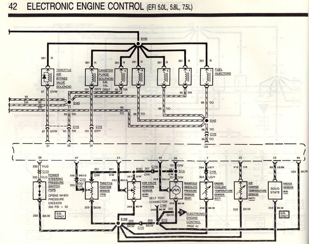 1988 Ford bronco radio wiring diagram #8