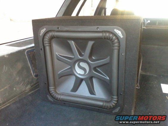 L5 KICKER SUB WITH KICKER 1000 AMP