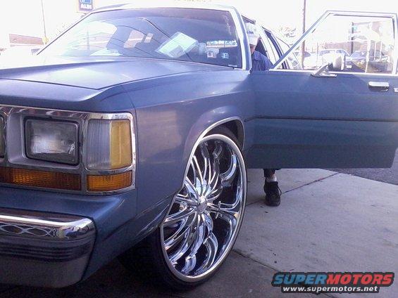 CLOSE UP OF THE RIMS