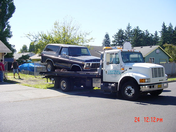 Getting it into the yard