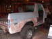 1979 Ford Bronco - This 1978 Ford Bronco is undergoing body repairs and appears to be in a workshop.