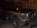 1979 Ford Bronco - Front view of a 1978 Ford Bronco showing its grille and bumper area.