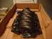 2001 Pontiac Trans Am - Engine intake manifold shown in a cardboard box, likely for shipping or storage.