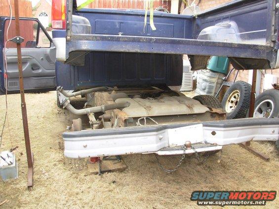 46hoisted.jpg Easy!

Go to the NEXT pic...

[url=https://www.supermotors.net/registry/media/471464][img]https://www.supermotors.net/getfile/471464/thumbnail/bedboltspu.jpg[/img][/url] . [url=https://www.supermotors.net/registry/media/853031][img]https://www.supermotors.net/getfile/853031/thumbnail/40fillerpipe.jpg[/img][/url] . [url=https://www.supermotors.net/registry/media/853032][img]https://www.supermotors.net/getfile/853032/thumbnail/41fillerneck.jpg[/img][/url] . [url=https://www.supermotors.net/registry/media/853033][img]https://www.supermotors.net/getfile/853033/thumbnail/42connectors.jpg[/img][/url] . [url=https://www.supermotors.net/registry/media/853034][img]https://www.supermotors.net/getfile/853034/thumbnail/43bednut.jpg[/img][/url] . [url=https://www.supermotors.net/registry/media/853046][img]https://www.supermotors.net/getfile/853046/thumbnail/45hoist.jpg[/img][/url]

Eventually, I straightened that bumper.

[url=https://www.supermotors.net/registry/media/870698][img]https://www.supermotors.net/getfile/870698/thumbnail/164rim.jpg[/img][/url]