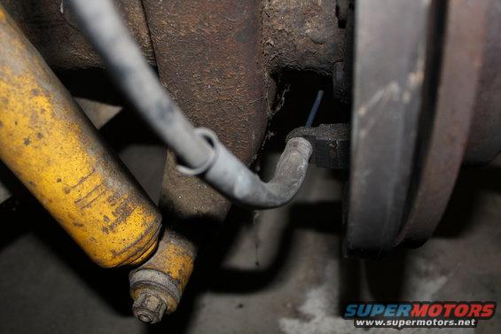 passengers side e brake cable
