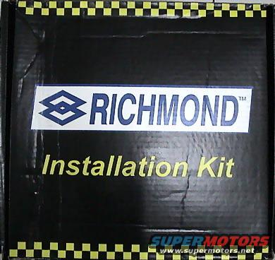 Richmond Gear Mega Installation Kit
