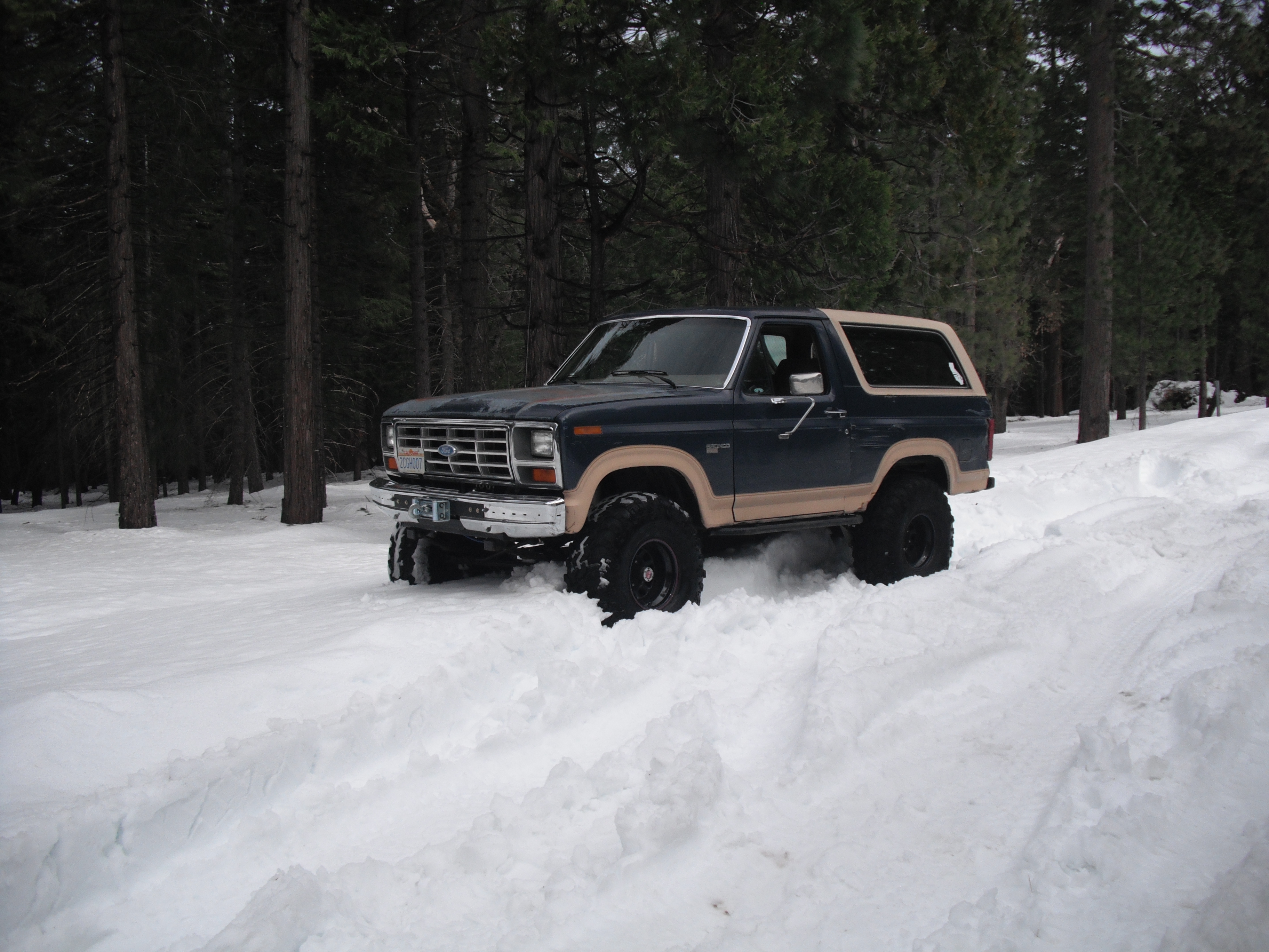snow wheeling