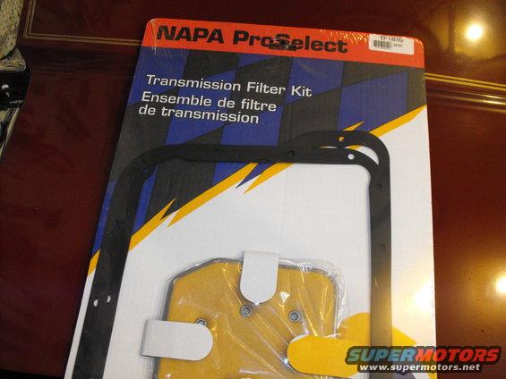 dscf1397.jpg NAPA part # TF 1039 28707 is good enough for me. Both 727 and 904 gaskets are included