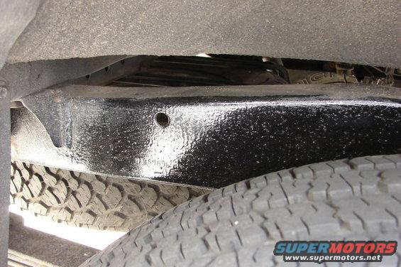 2004 Toyota Tacoma chassis and tire