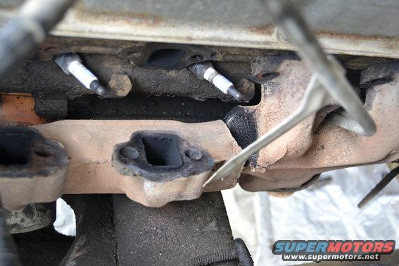 Broken 302 exhaust manifolds