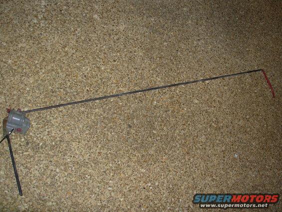 tgtorsion94red.jpg '78-96 Bronco Tailgate Torsion Rod (F4TZ9844890A)
with clips (D8TZ98430A30A), loop (EOTZ9843050A), and bolts
IF THE IMAGE IS TOO SMALL, click it.