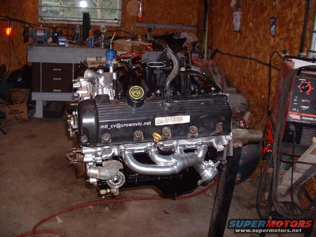 The "new" engine.