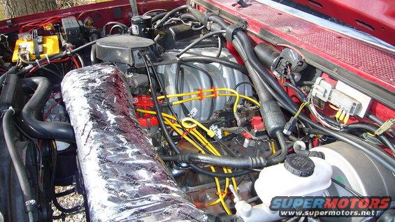 p1020552.jpg Insulated intake installed, along with the F350 brakes, MSD coil, Accel wires, rubber vacuum stuff, etc.