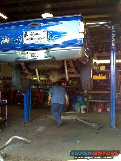 3rd performance exhaust system done at Midas.