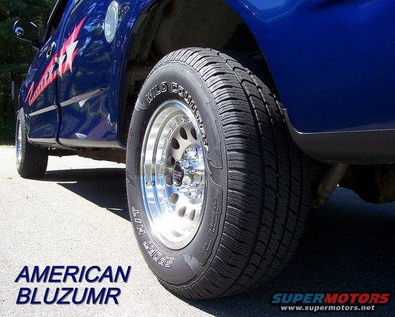 Outlaw II American Racing Wheels and Wild Country Sport HT tires.