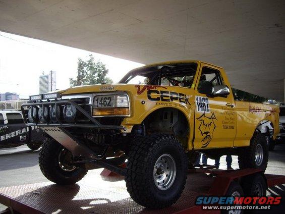 Before racing the Mint 400... still on trailer.  