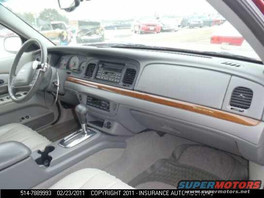 2007 Ford Crown Victoria Sport Interior Picture