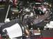 2004 Mercury Grand Marquis - Aftermarket cold air intake installed in a vehicle's engine bay.
