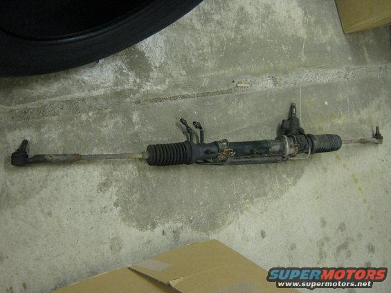 2.5GT rack and pinion. No leaks. Good inner and outer tie rods.