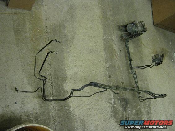 MT ABS module, proportioning valve and brake lines from the BD 2.5GT
