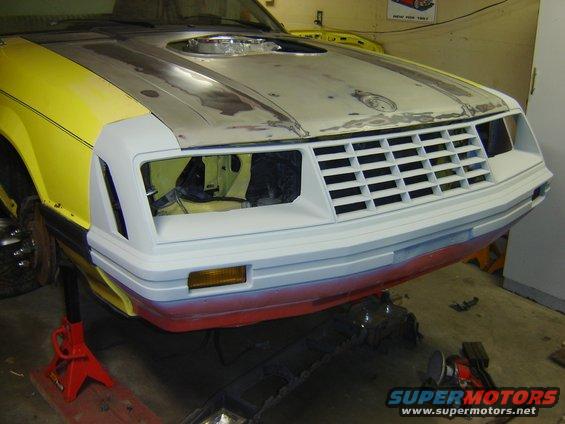  i have the replacement bumper in primer now to see where more repair's needed