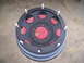 2001 Dodge 1500 - A wheel and beadlock ring assembly is shown on a concrete surface.