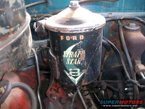 1952 Ford Strat-Star oil filter